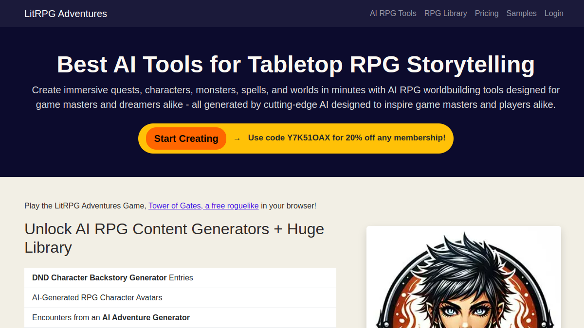 LitRPG Adventures官网截图