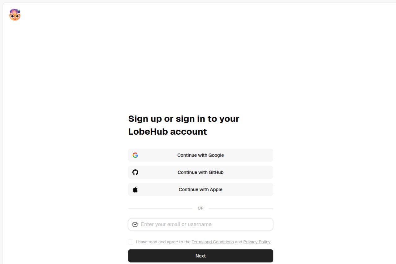 LobeChat官网截图