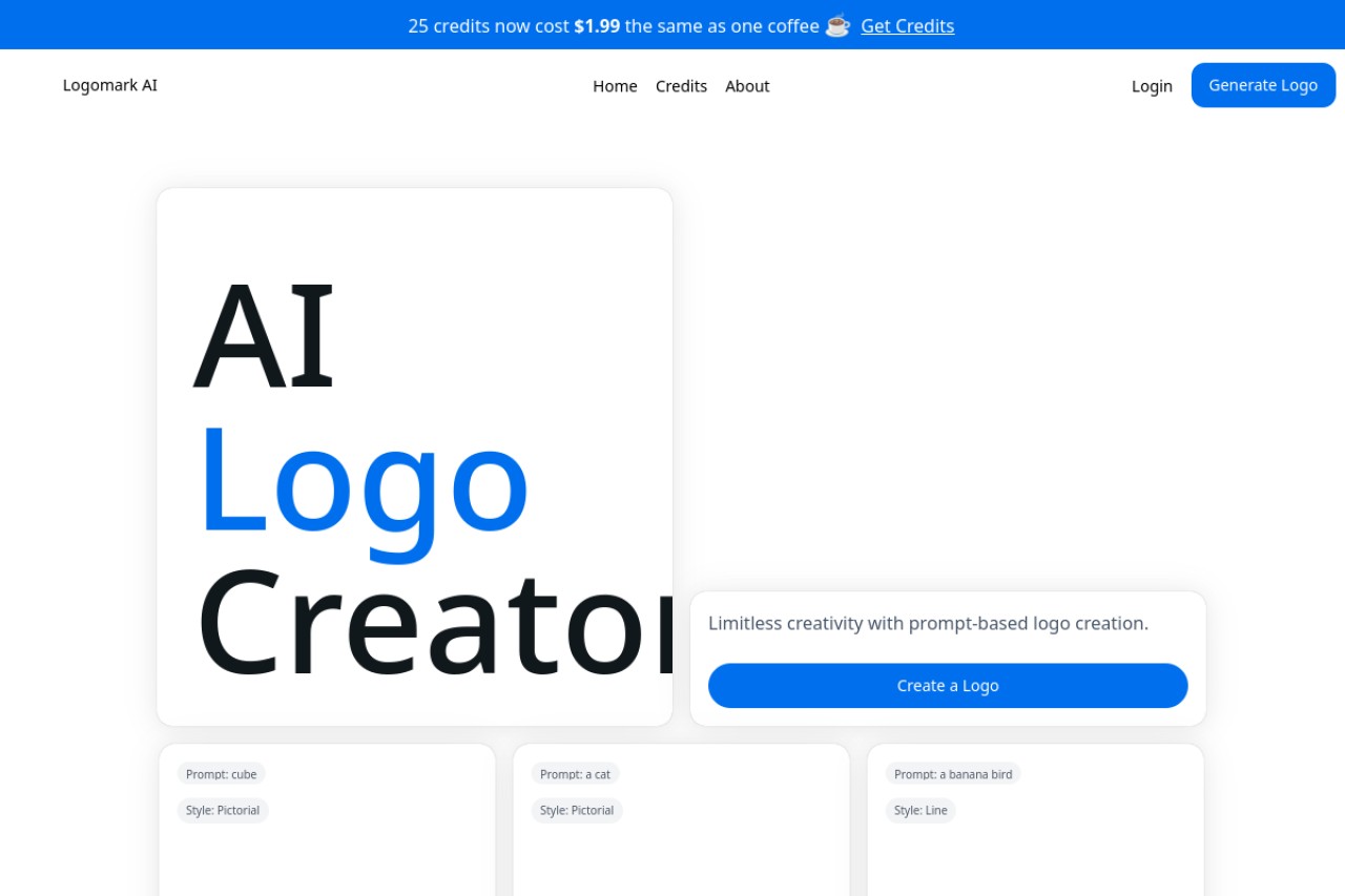 Logomark AI官网截图