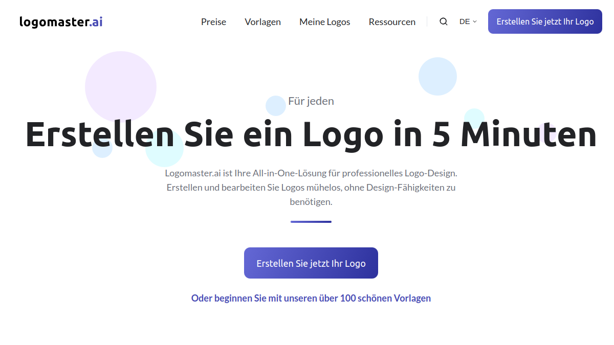 Logomaster官网截图