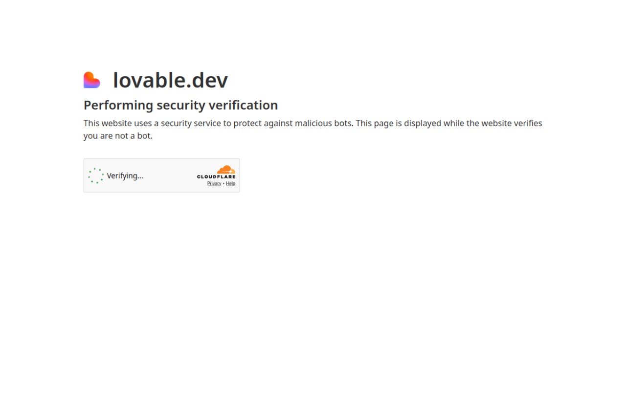 Lovable官网截图