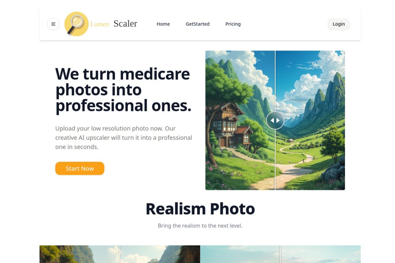 Lumen Scaler官网截图