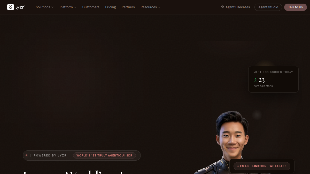Jazon lyzr官网截图