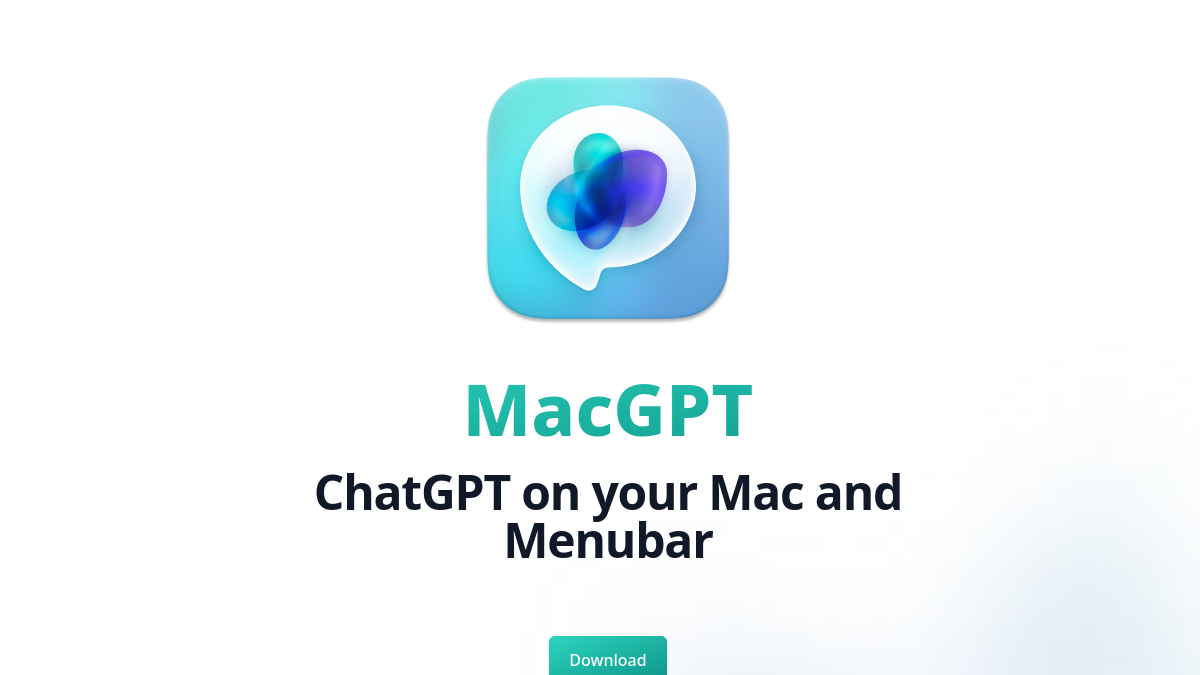 MacGPT官网截图