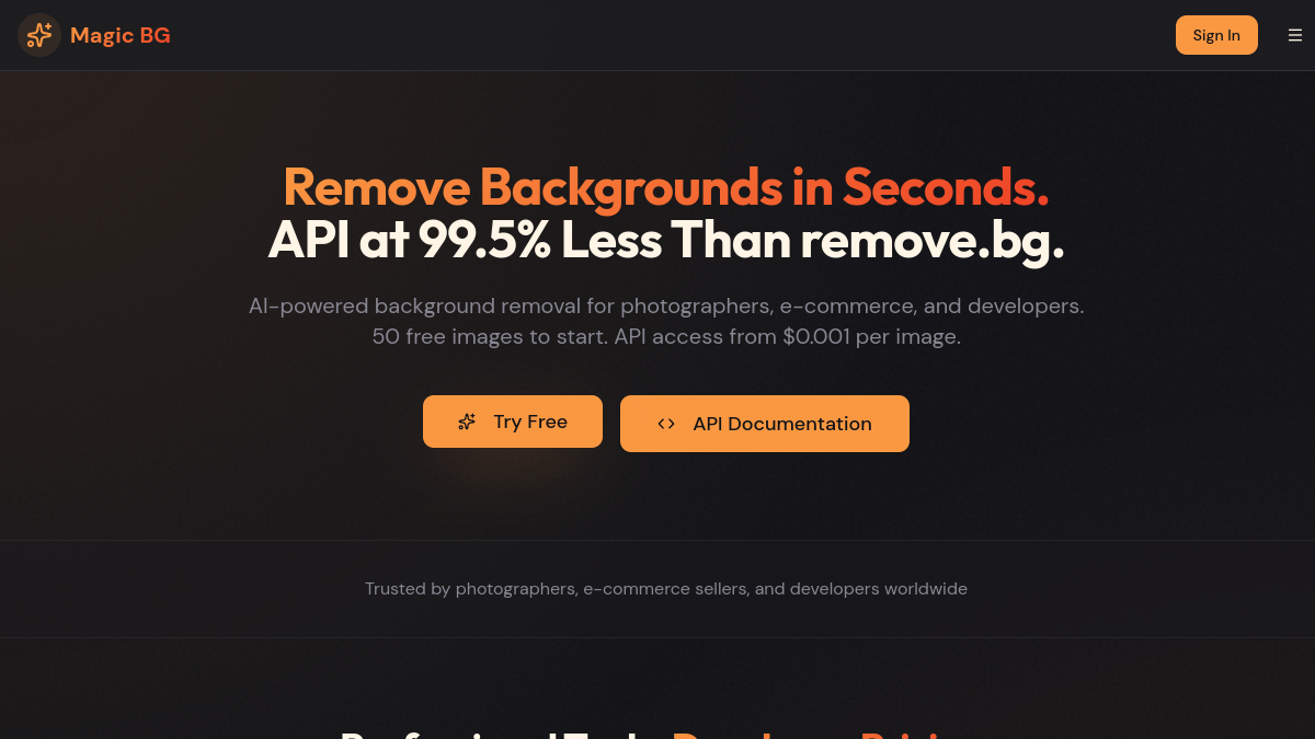 Local Background Remover官网截图