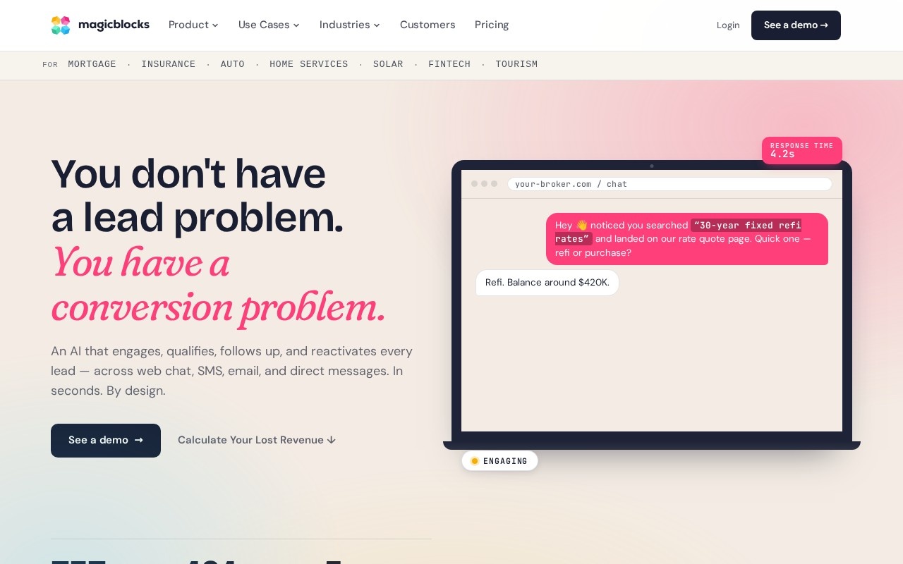 MagicBlocks官网截图