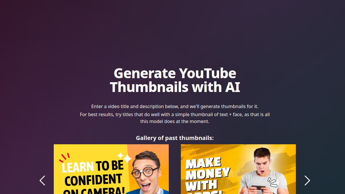 Magic Thumbnails官网截图