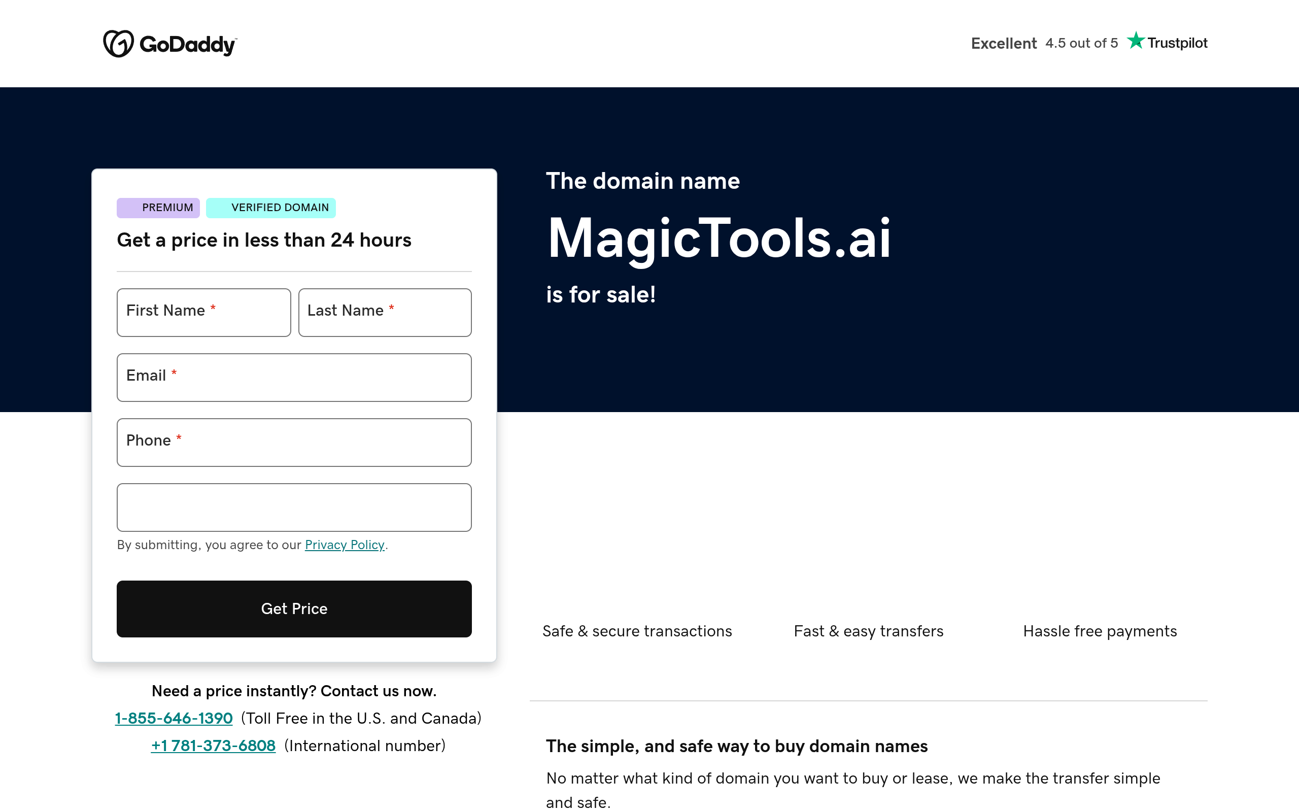 MagicTools.ai官网截图