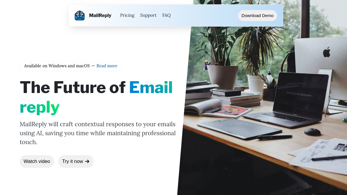 MailReply官网截图