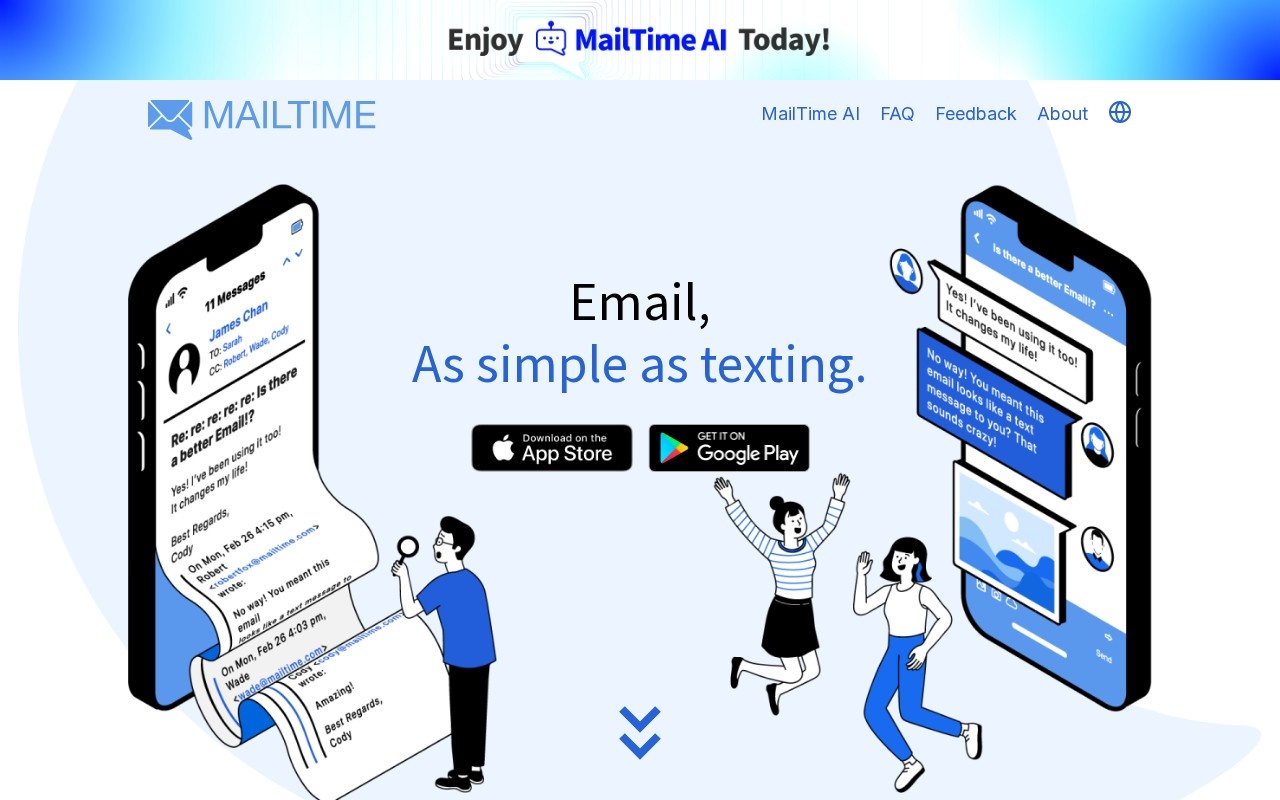MailTime官网截图
