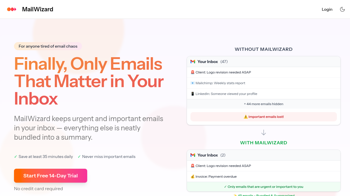 MailWizard官网截图