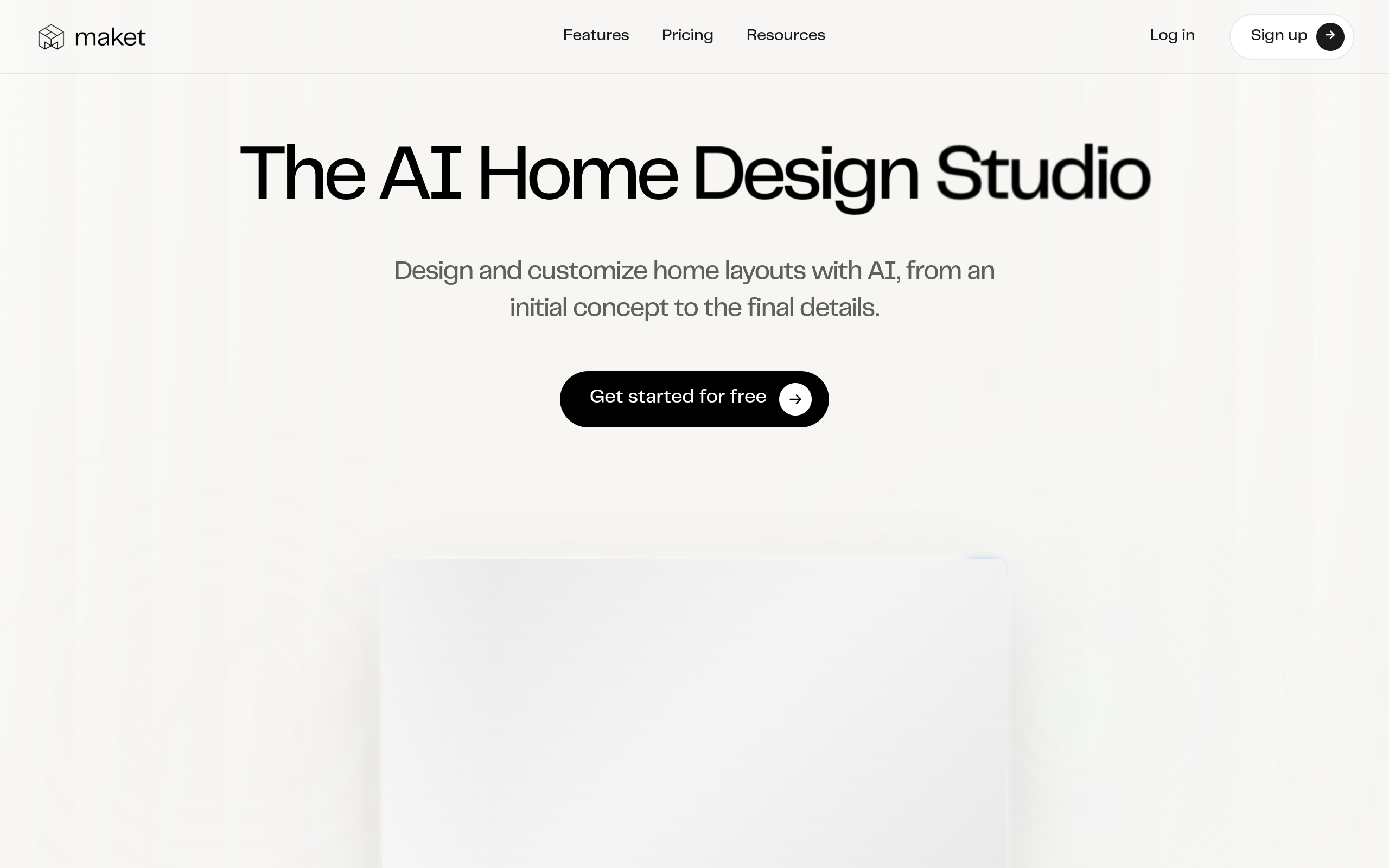 Maket AI官网截图