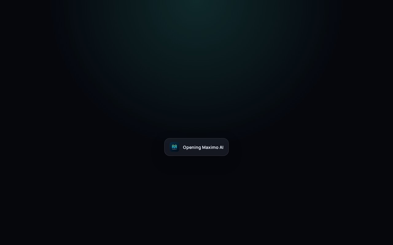 Maximo AI官网截图
