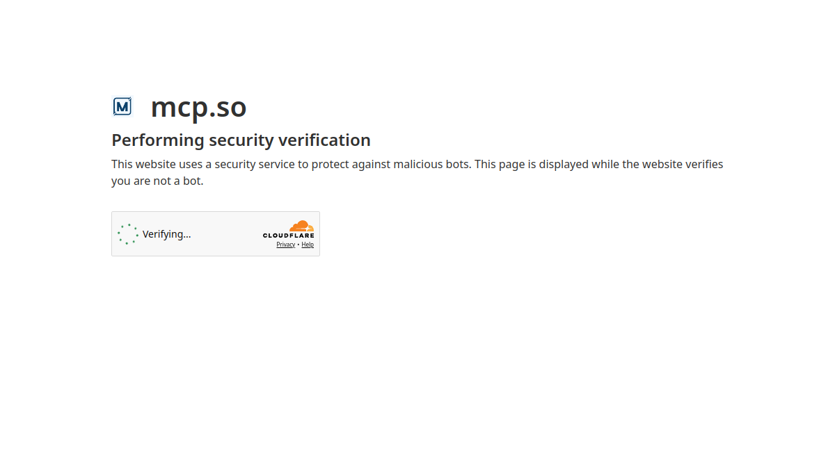 MCP Servers官网截图