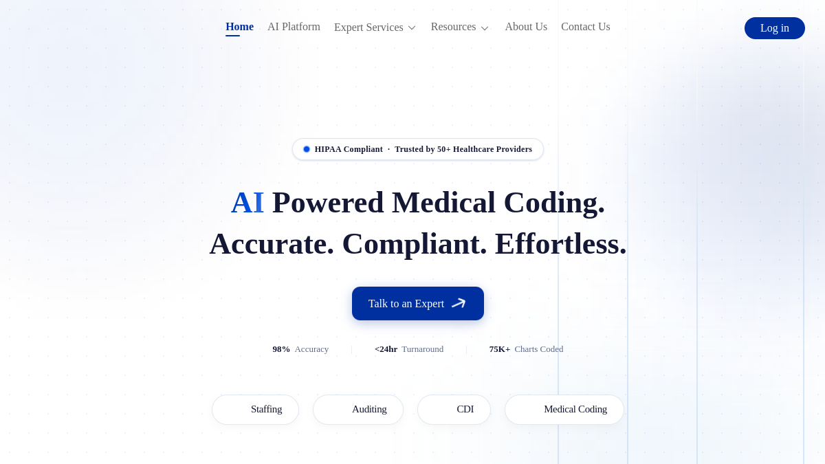 CODIO, AI-powered medical coding tool官网截图