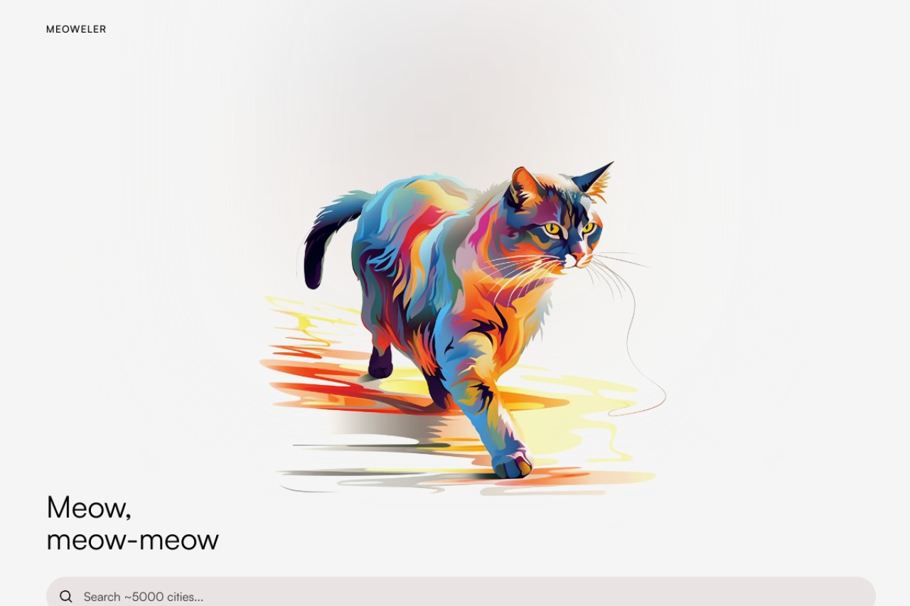 Meoweler官网截图