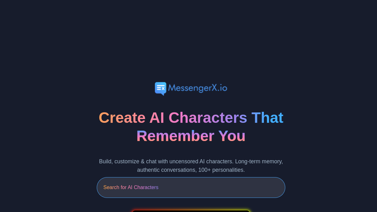MessengerX.io官网截图