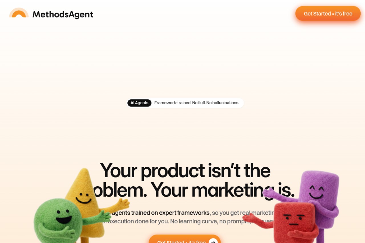 MethodsAgent官网截图