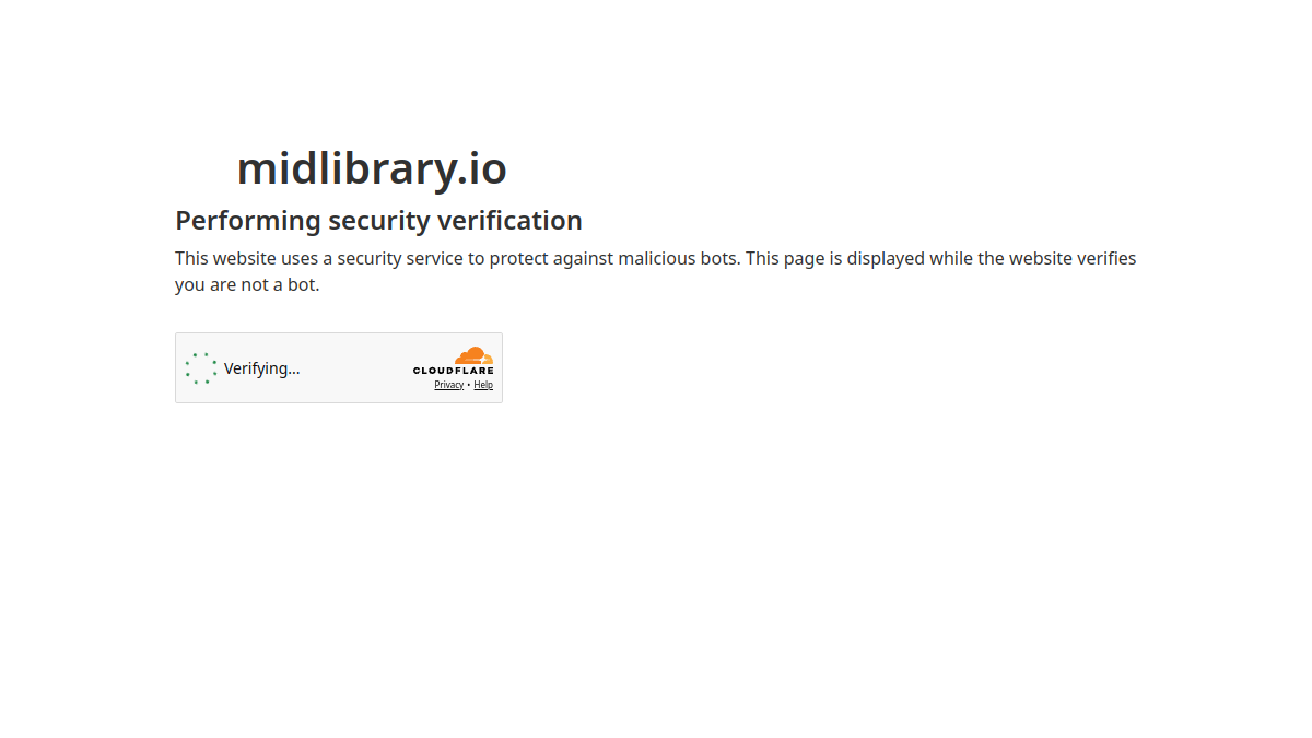 Midlibrary官网截图