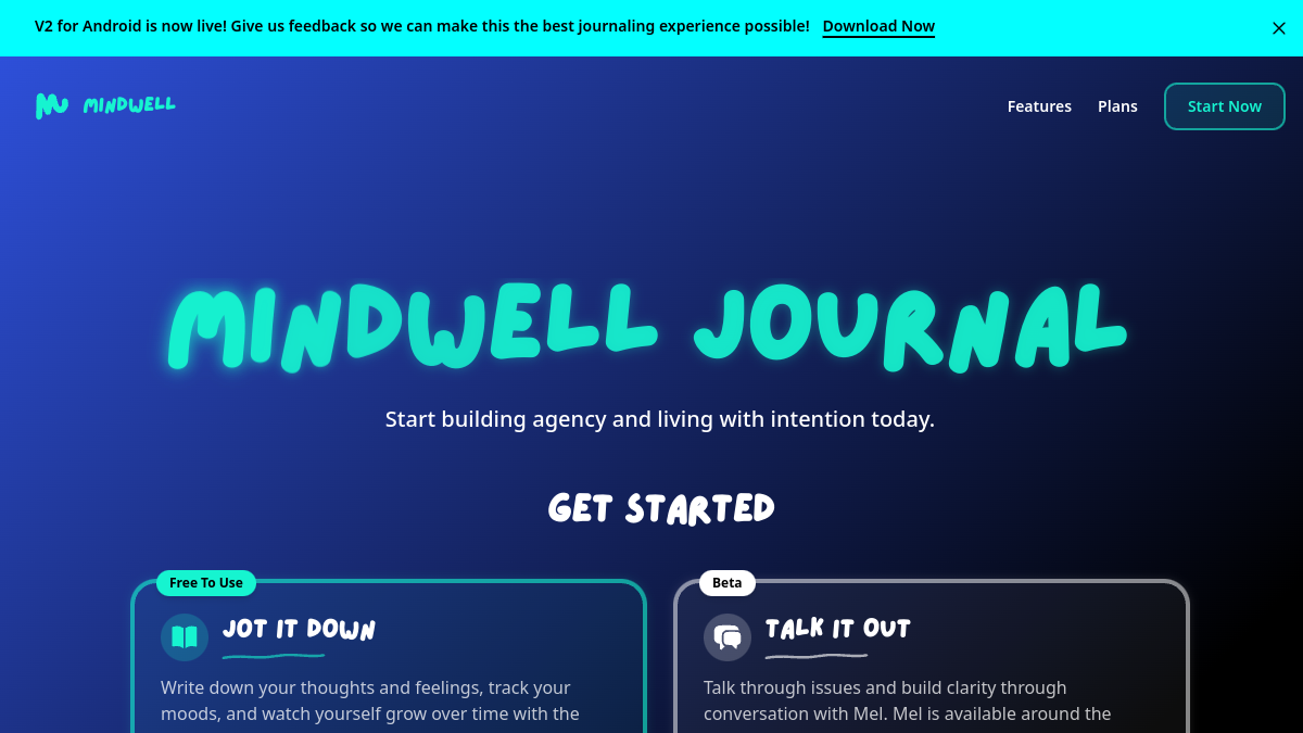 MindwellAI官网截图