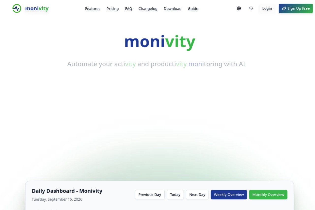 Monivity官网截图