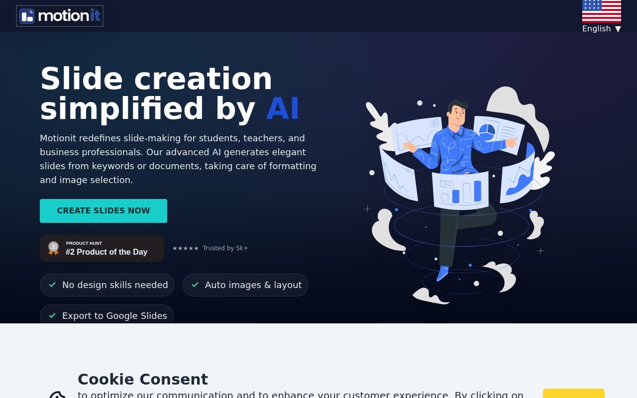 MotionIt AI官网截图