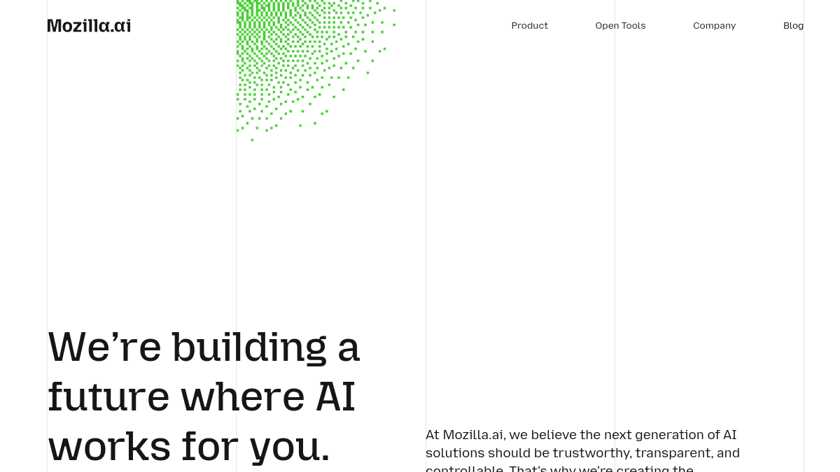Mozilla.ai官网截图