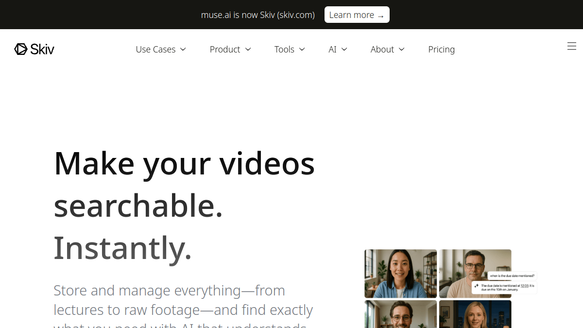 Video Assistant by muse.ai官网截图