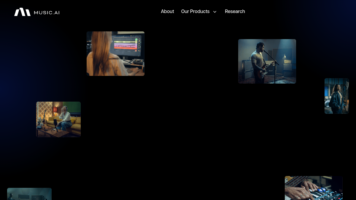 Music.AI官网截图
