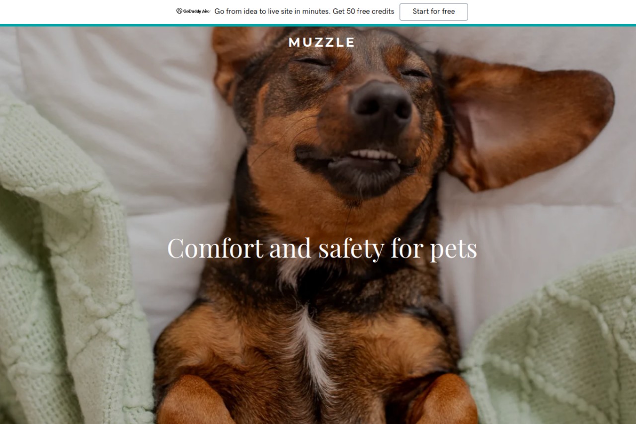 Muzzle官网截图