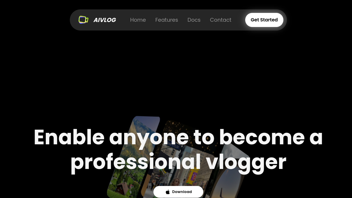 AIVLOG官网截图