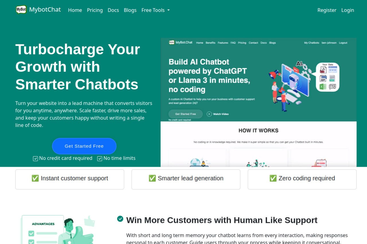 MyBot.Chat官网截图