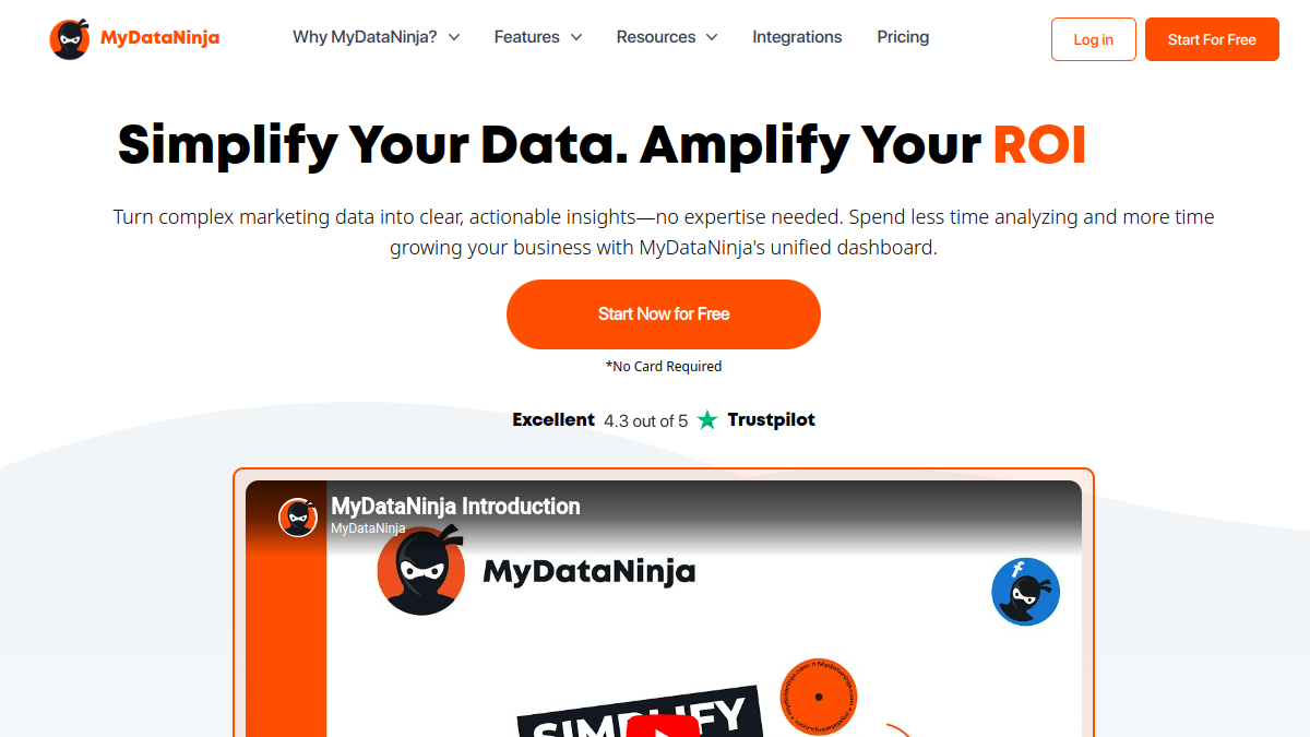 MyDataNinja官网截图