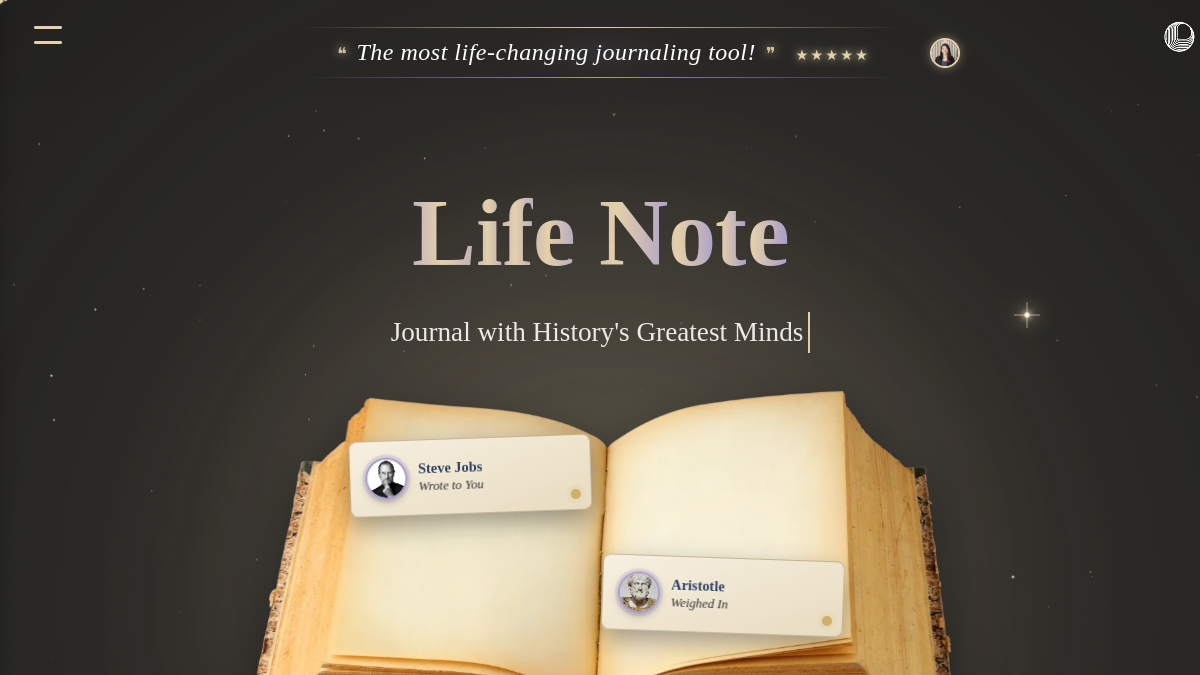 Life Note官网截图