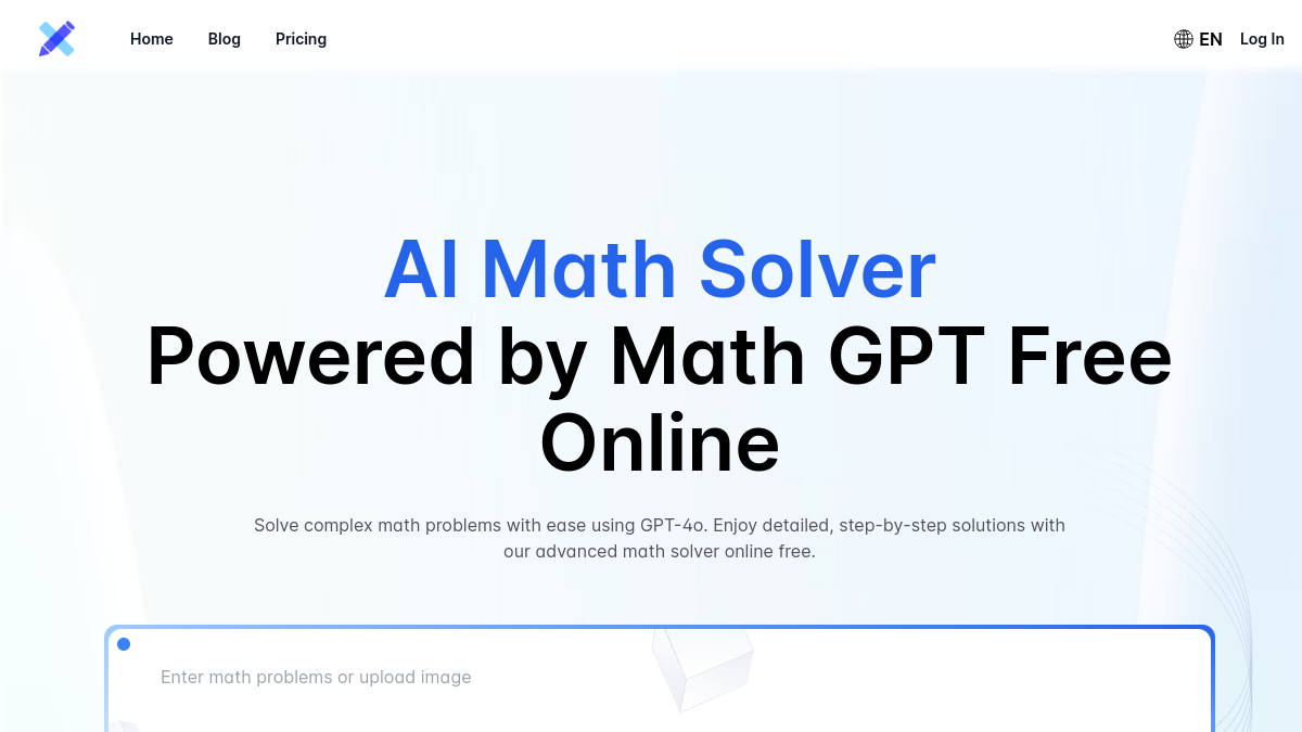 My Math Solver AI官网截图