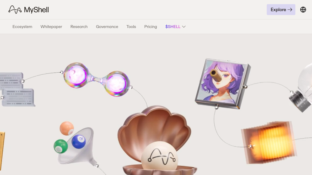 MyShell官网截图
