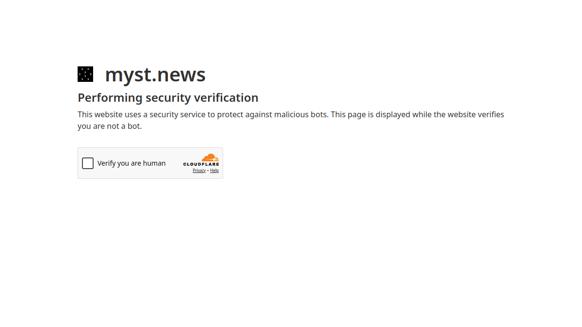Myst News官网截图