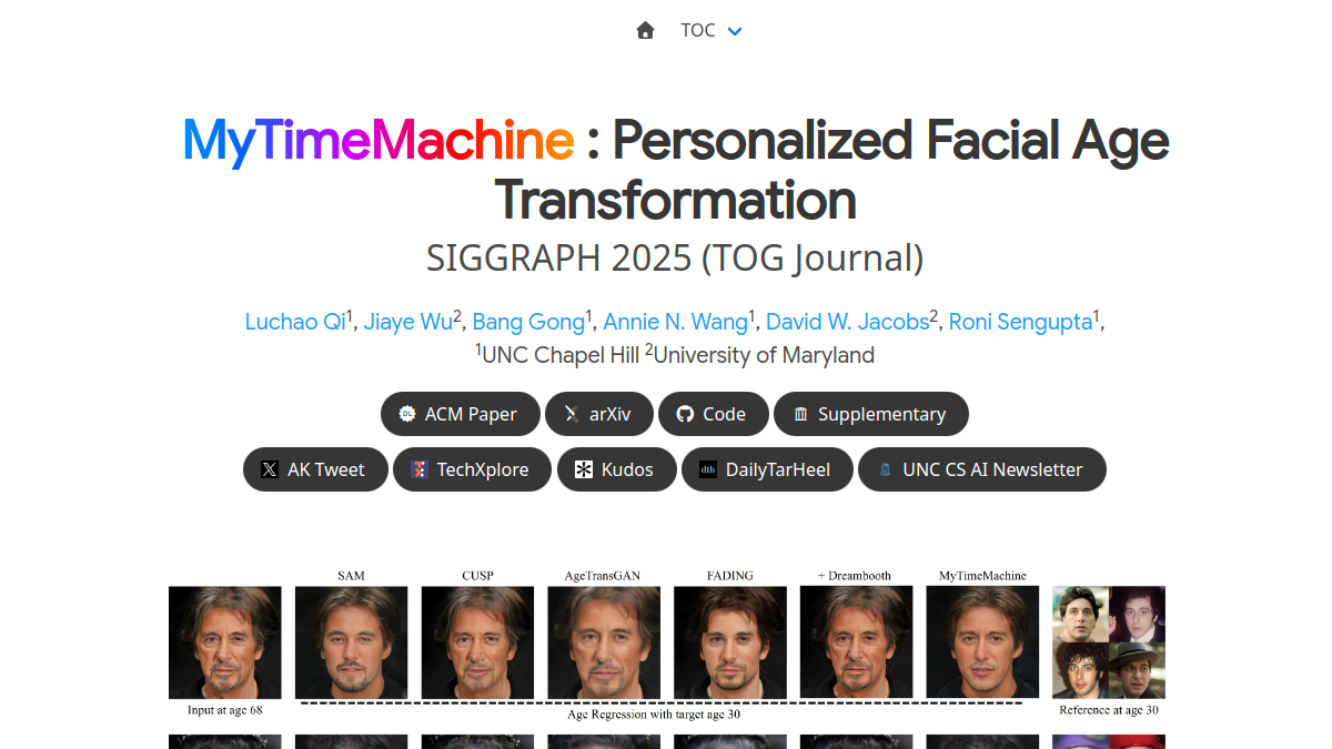 MyTimeMachine官网截图
