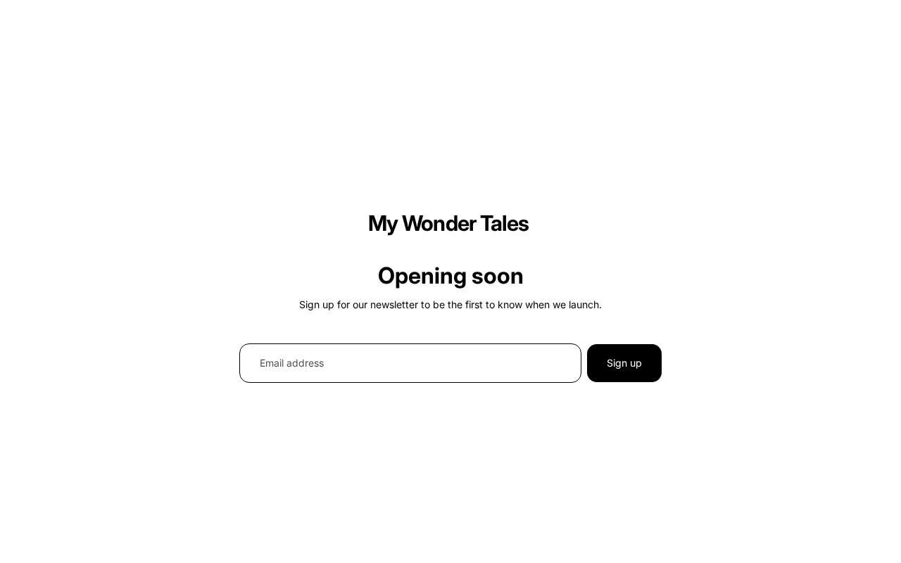 My Wonder Tales官网截图