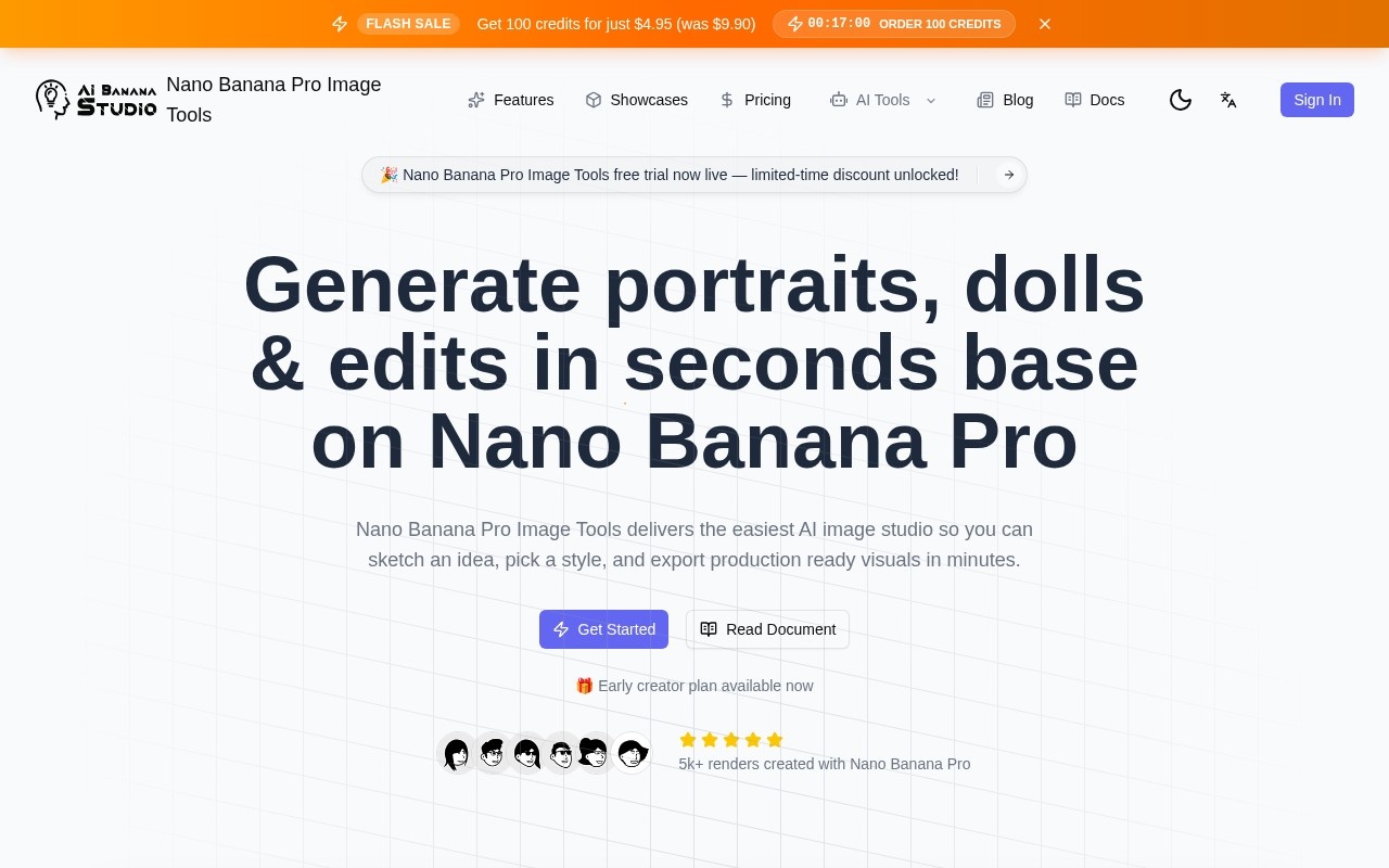Nano Banana Pro Image Tools官网截图