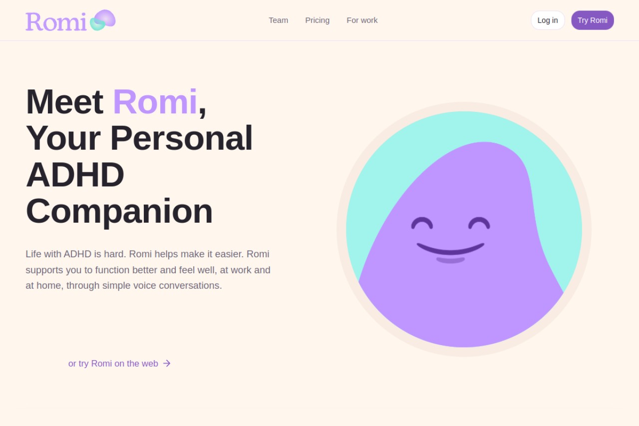 Claudia - AI ADHD Personal Assistant官网截图