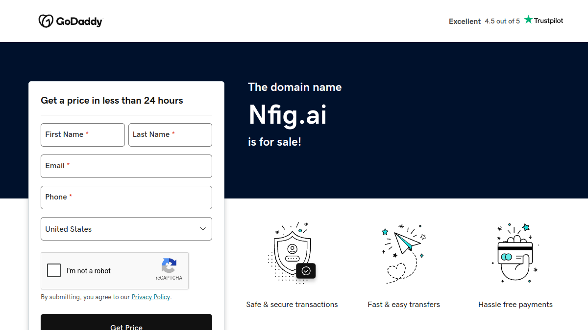 Nfig官网截图