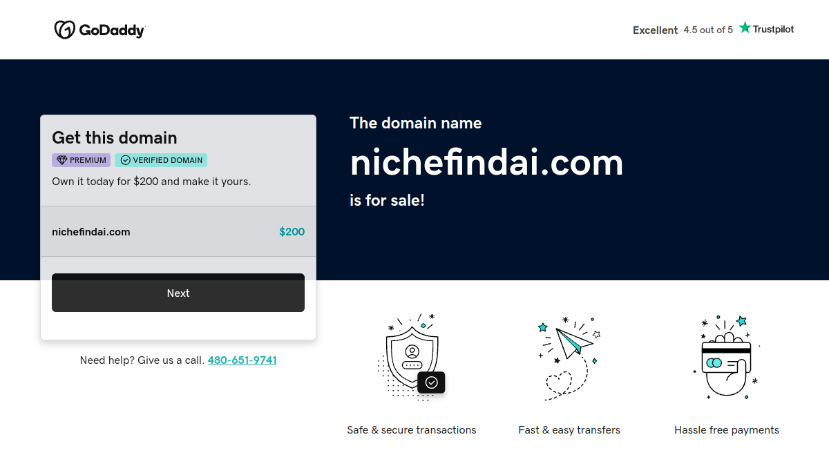 NicheFind AI官网截图