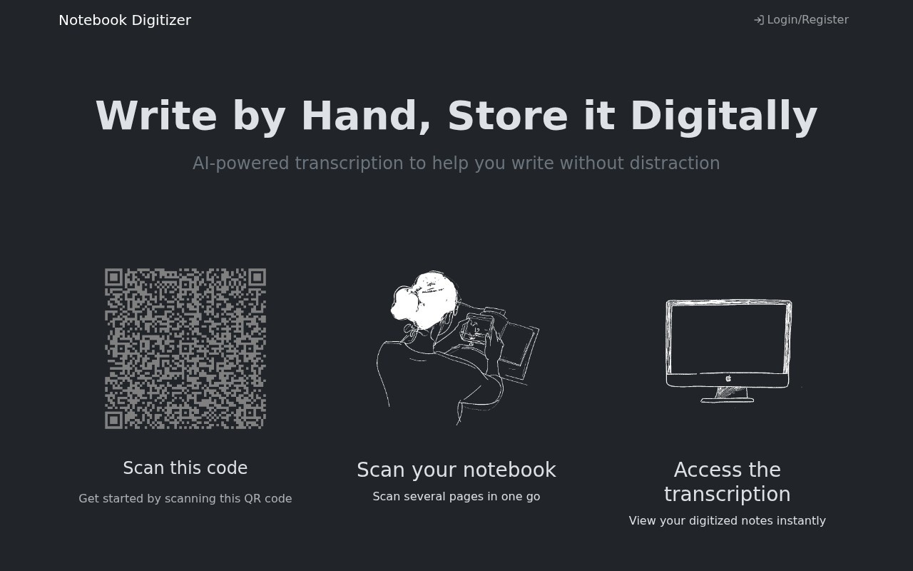 Notebook Digitizer官网截图