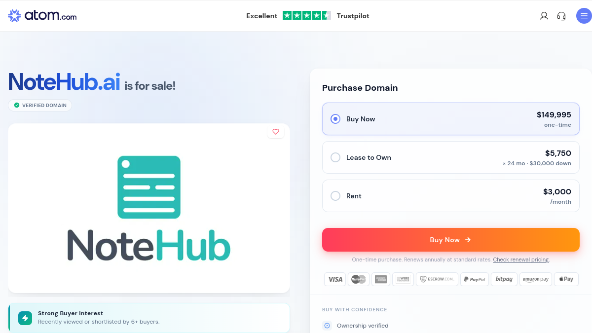Notehub.ai官网截图