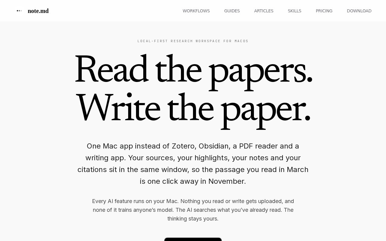 note.md官网截图