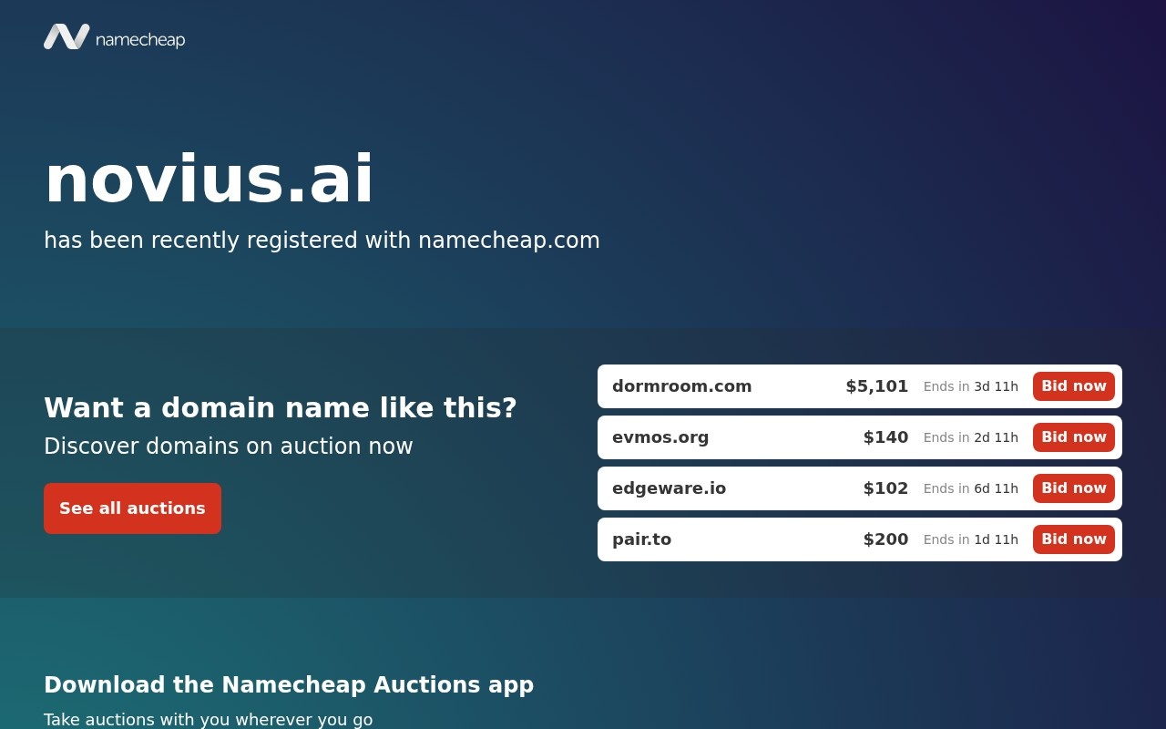 Novius AI Recruiter官网截图
