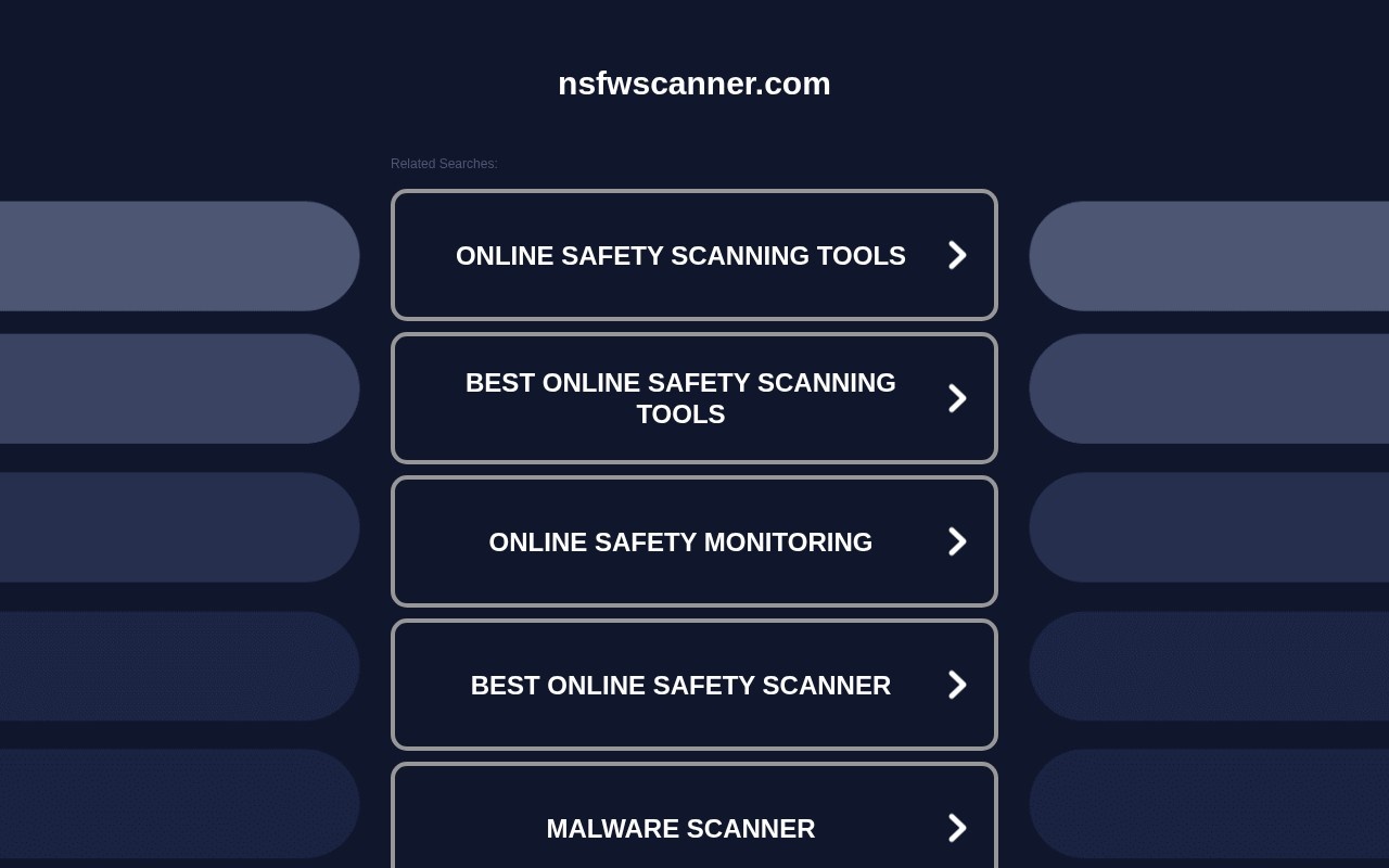 NSFW Content Detection API官网截图
