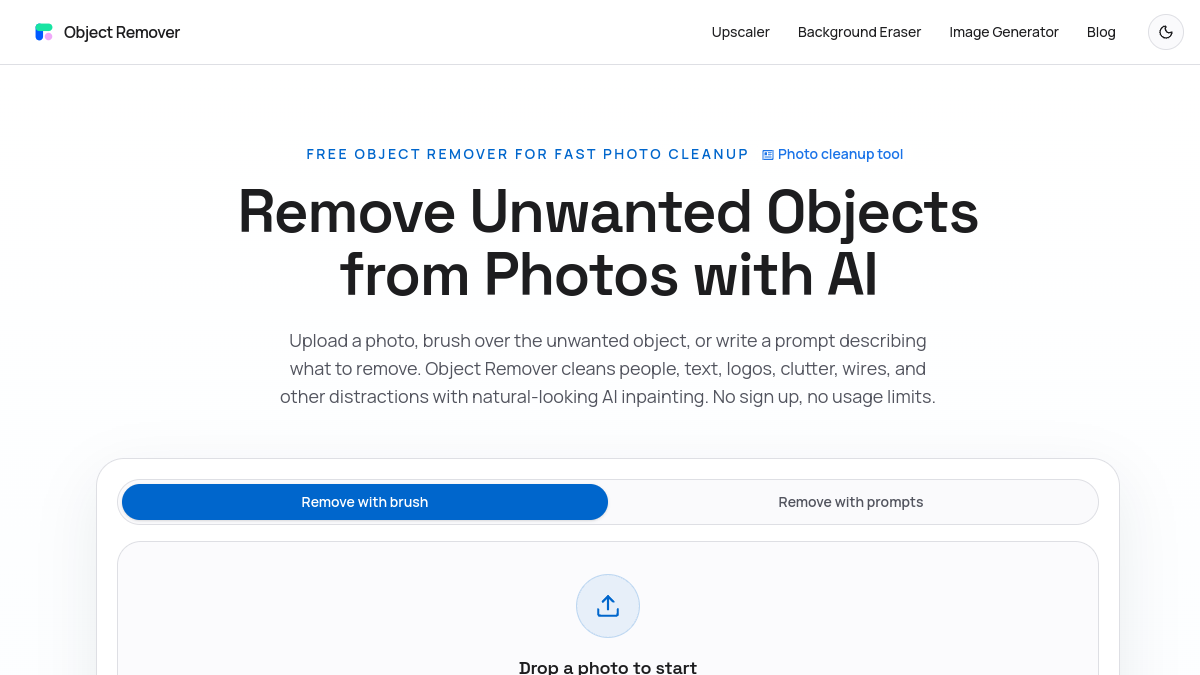 Image Cleaner官网截图