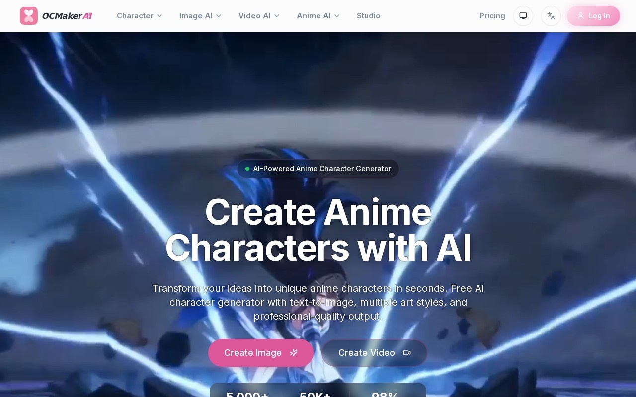 OCMaker AI官网截图